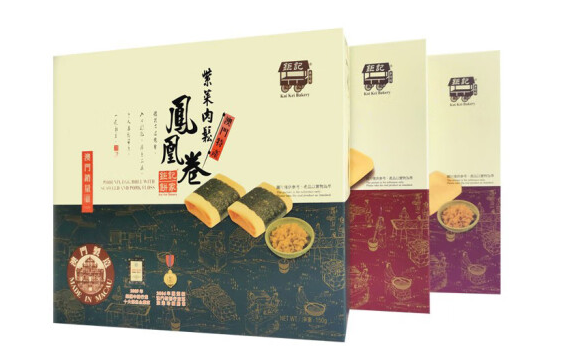 肉松卷外包装盒设计作品欣赏(图1)