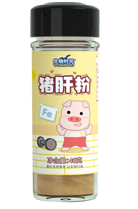 猪肝粉包装瓶设计作品欣赏(图1)