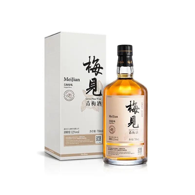 青梅酒的外包装设计作品欣赏(图1)