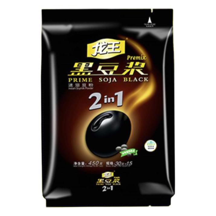 黑豆浆粉包装袋设计作品欣赏(图1)