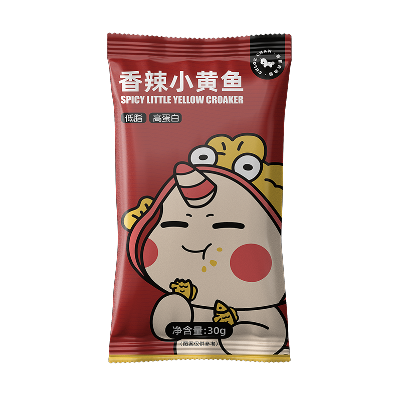  香辣小黄鱼包装设计作品欣赏(图1)