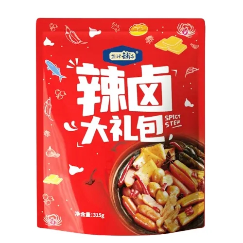 辣卤大礼包包装袋设计作品欣赏(图1)