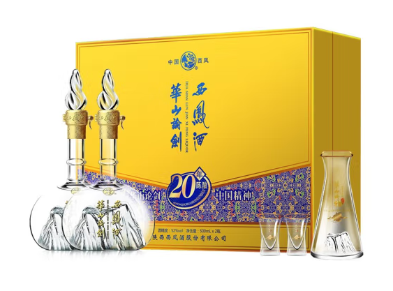 凤香型白酒礼盒包装设计作品欣赏(图1) 凤香型白酒礼盒包装设计作品欣赏(图1)