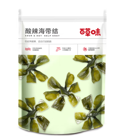 即食海带结包装设计有哪些优势(图1)