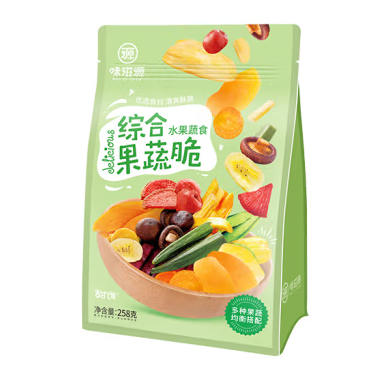 果蔬脆包装袋设计作品欣赏(图1)