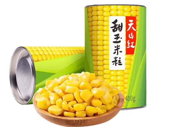 玉米粒罐头包装设计作品欣赏(图1)