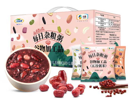 杂粮粥包装盒设计作品欣赏(图1)