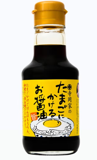 鸡蛋拌饭酱油调味汁包装瓶设计欣赏(图1)