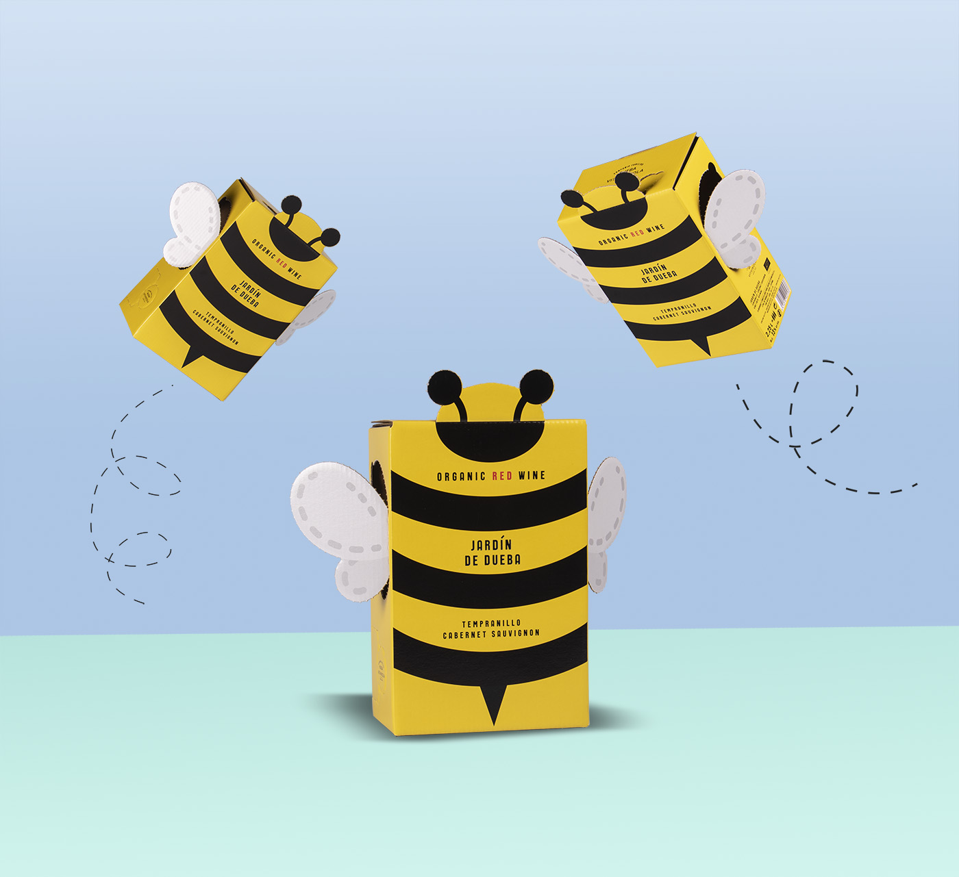 有机蜂蜜酒包装设计参考(图3)