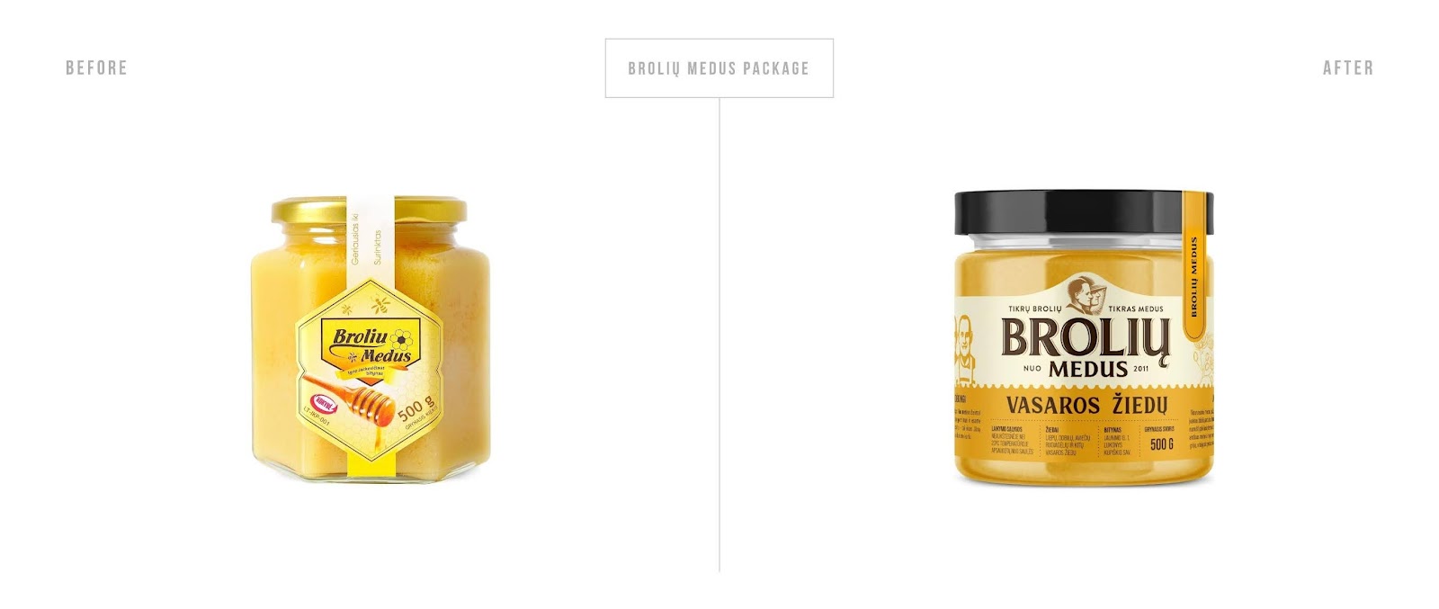 蜂蜜品牌包装设计升级参考(图2)