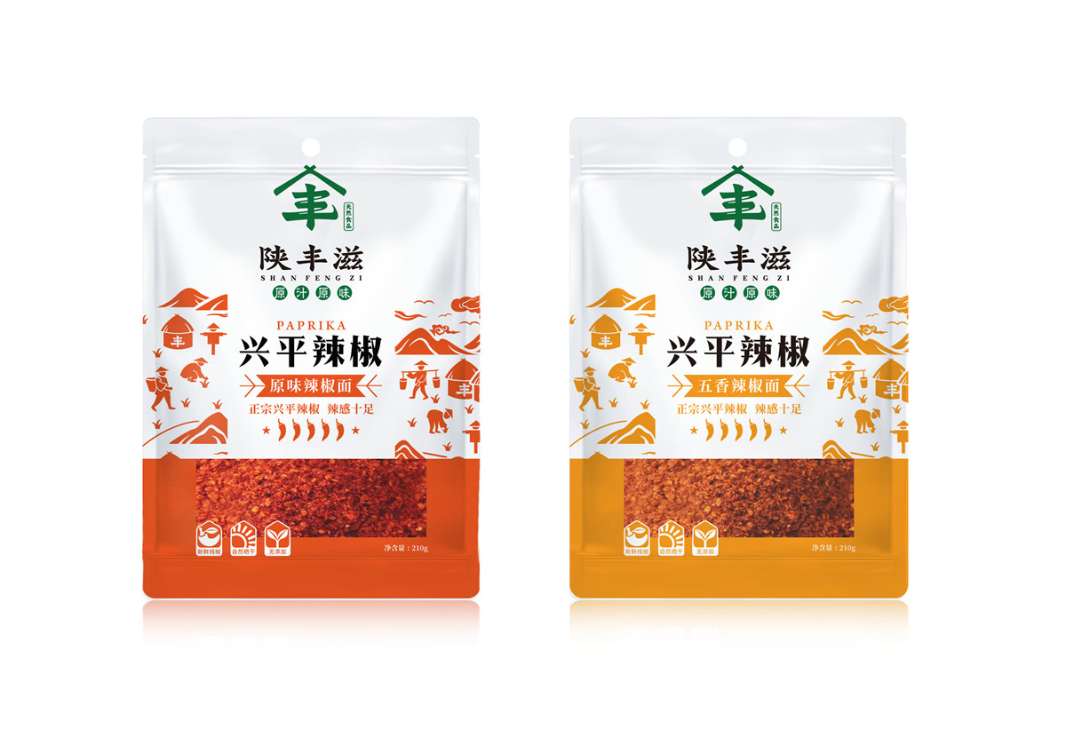 兴平辣椒包装设计参考(图1)