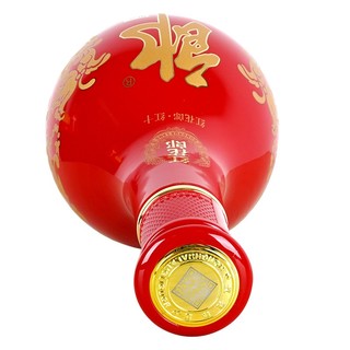 创意酒包装设计郎酒红花郎红十第四代酱香型白酒瓶双支装产品包装设计欣赏(图5)