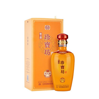 创意酒包装设计珍宝坊 封坛酒10 42%vol 浓香型白酒 500ml 单瓶装产品包装设计欣赏(图2)