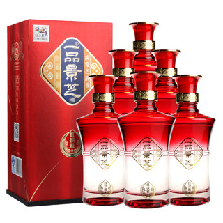 创意酒包装设计一品景芝系列红淡雅芝麻香型白酒瓶整箱装产品包装设计欣赏(图2)