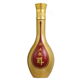 创意酒包装设计五粮液五粮醇臻选浓香型白酒单瓶装产品包装设计欣赏(图3)