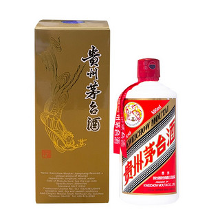 创意酒包装设计茅台飞天茅台海外版年酱香型白酒单瓶装产品包装设计欣赏(图2)