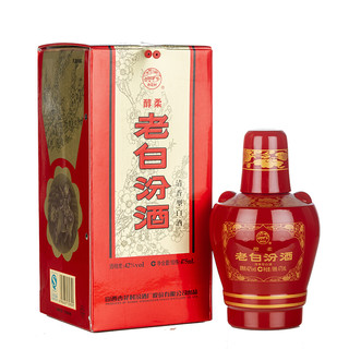 创意酒包装设计老白汾醇柔清香型白酒单瓶装产品包装设计欣赏(图2)