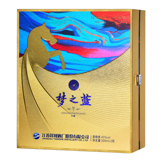 创意酒包装设计洋河梦之蓝尊享版浓香型白酒瓶礼盒装产品包装设计欣赏(图6)