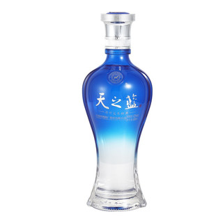 创意酒包装设计洋河天之蓝蓝色经典浓香型白酒产品包装设计欣赏(图4)