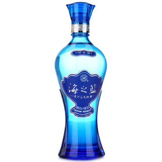 创意酒包装设计洋河 海之蓝 蓝色经典 42%vol 浓香型白酒 375ml 单瓶装产品包装设计欣赏(图4)