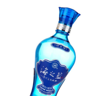 创意酒包装设计洋河 海之蓝 蓝色经典 42%vol 浓香型白酒 375ml 单瓶装产品包装设计欣赏(图5)