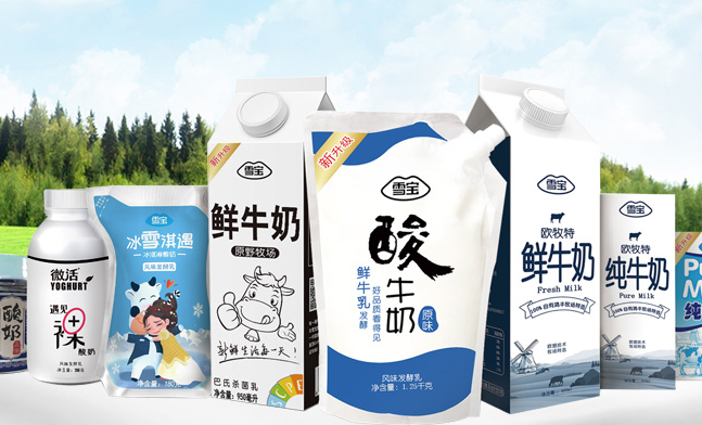 雪宝品牌logo与产品包装设计欣赏(图4)