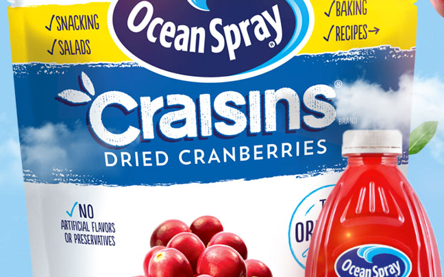 OceanSpray优鲜沛品牌logo与产品包装设计欣赏(图2)