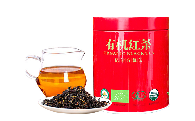 亿健有机茶 亿健有机茶品牌logo与食品包装设计欣赏(图3)