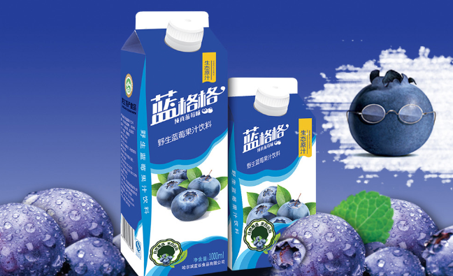 蓝格格品牌logo与食品包装设计欣赏(图4)