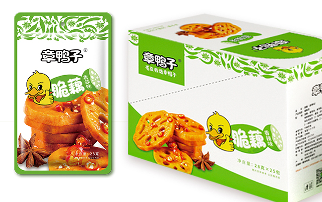 章鸭子品牌logo与食品包装设计欣赏(图2)