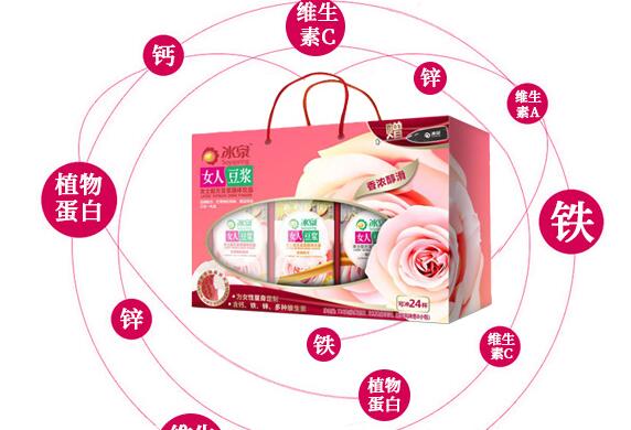 冰泉Soyspring品牌logo与食品包装设计欣赏(图4)