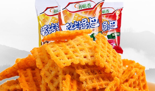 嚼嚼香品牌logo与食品包装设计欣赏(图2)