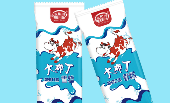 MULUN RIVER木伦河品牌logo与食品包装设计欣赏(图3)