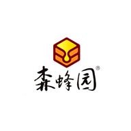 森蜂园品牌logo与食品包装设计欣赏(图1)