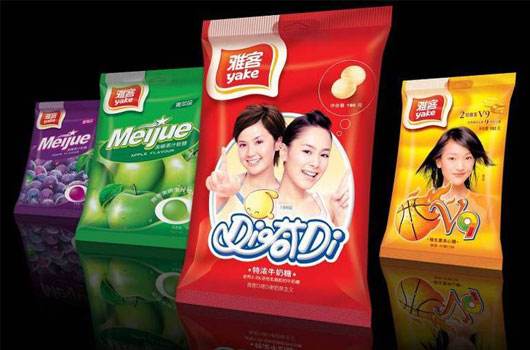 雅客Yake品牌logo与食品包装设计欣赏(图4)