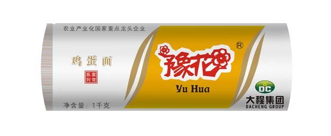 豫花品牌logo与食品包装设计欣赏(图3)