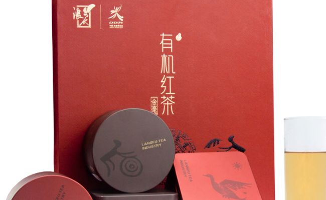 浪伏茶业 浪伏茶业品牌logo与食品包装设计欣赏(图3)