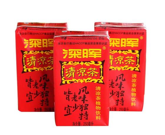 深晖凉茶品牌logo与食品包装设计欣赏(图3)