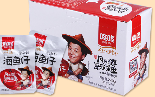 咚咚品牌logo与食品包装设计欣赏(图2)