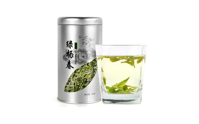 绿杨春品牌logo与食品包装设计欣赏(图2)