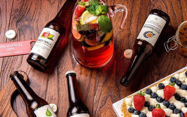 瑞可德林酒 REKORDERLIG瑞可德林食品包装设计欣赏(图3)