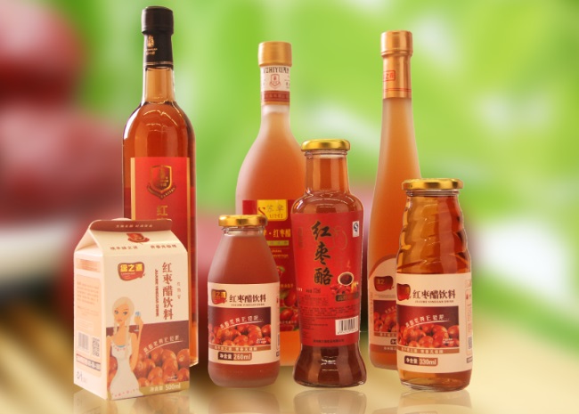 绿之源苹果醋 绿之源食品包装设计欣赏(图4)