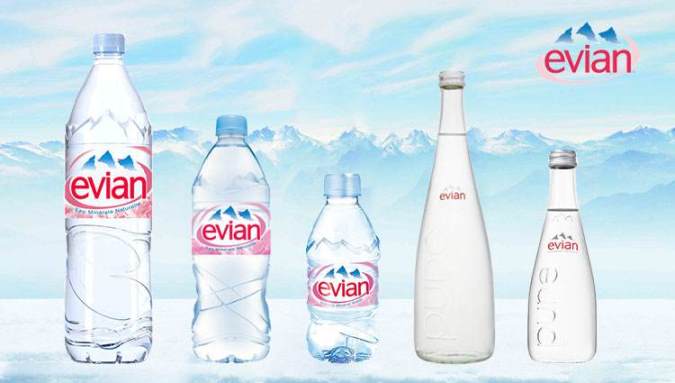 依云evian食品包装设计欣赏(图2)