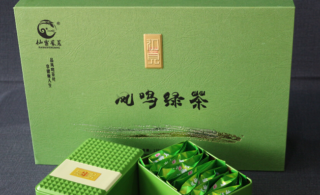 凤鸣茶业食品包装设计欣赏(图2)