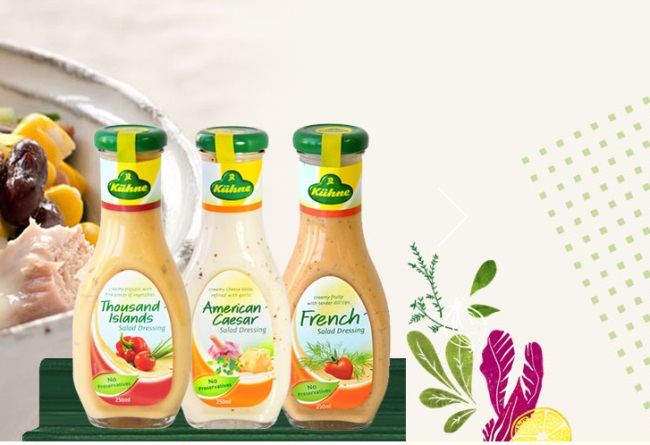 冠利 KUHNE冠利食品包装设计欣赏(图2)