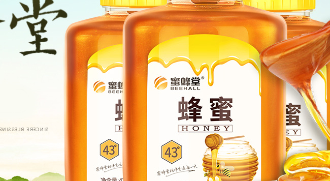 BEEHALL蜜蜂堂食品包装设计欣赏(图2)