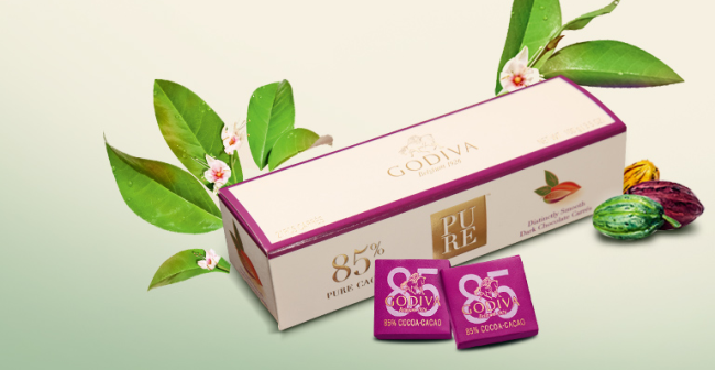 GODIVA歌帝梵食品包装设计欣赏(图2)