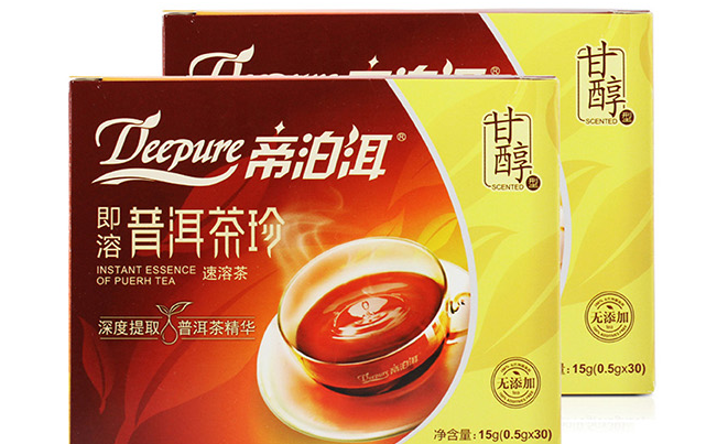 Deepure帝泊洱食品包装设计欣赏(图2)