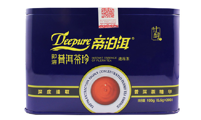 Deepure帝泊洱食品包装设计欣赏(图3)