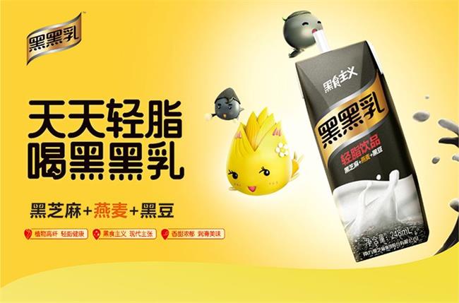 黑黑乳食品包装设计欣赏(图3)